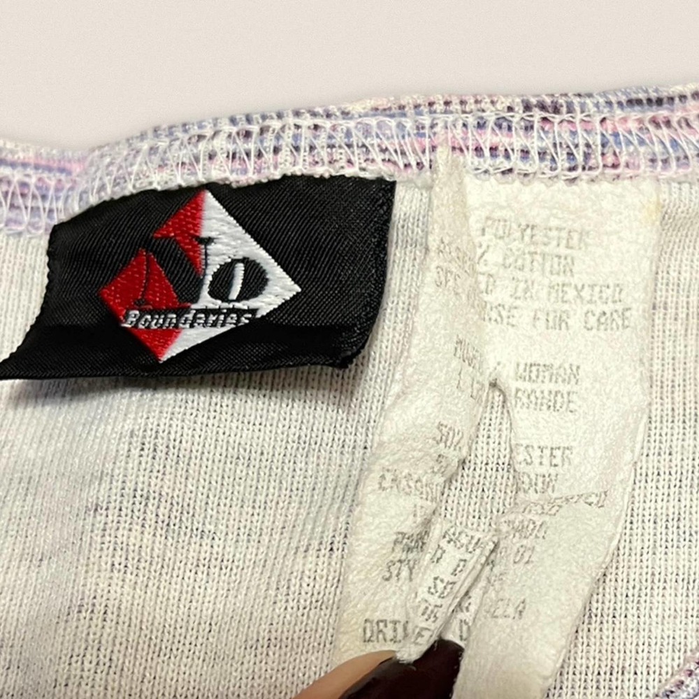 Y2K‎ No Boundaries Tee T-shirt Top Multicolored Size Large - Picture 3 of 5